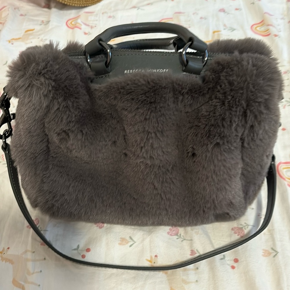Rebecca Minkoff MAB Bittie Fur Crossbody